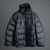 Campera Puffer Engomada Eclipse Azul - comprar online