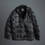 Campera Puffer Engomada Eclipse Negra