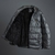 Campera Puffer Engomada Eclipse Gris - comprar online