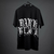 Remera Goteo Black / Línea Pesada en internet