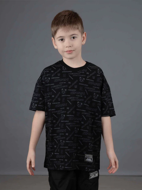 Remera Wildz Kids Negra - comprar online