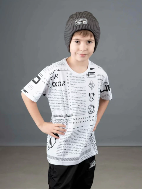 Remera News Kids Blanca - comprar online