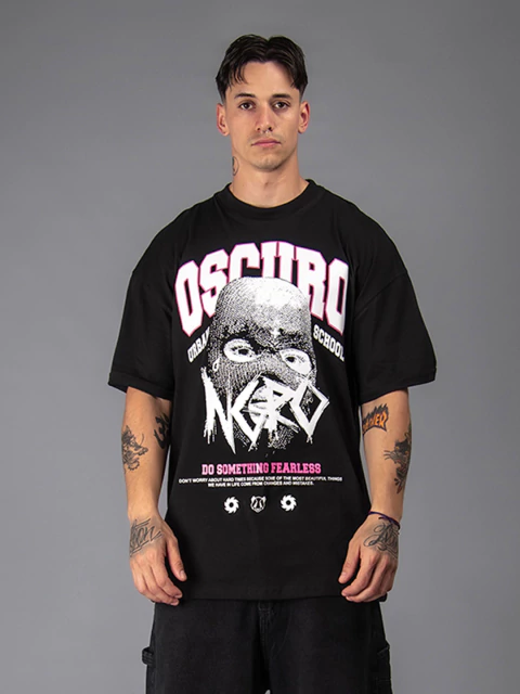 Remera Robbers Black - comprar online