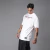 Remera Transform White - Negro Oscuro 