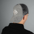 Gorra Trucker Crown Gris - Negro Oscuro 