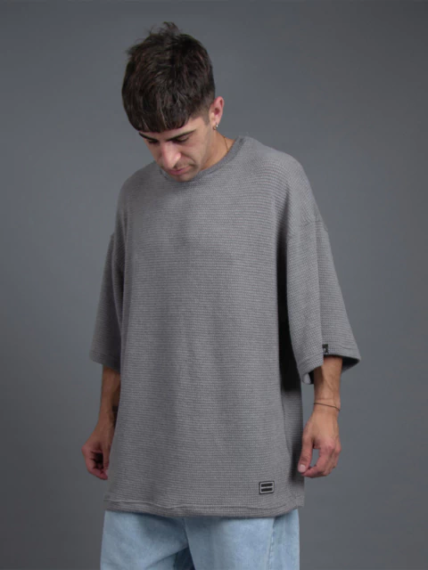 Remeron Lanilla Niza Gris - comprar online