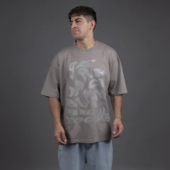 Remera Wavy Gris