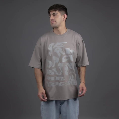Remera Wavy Gris