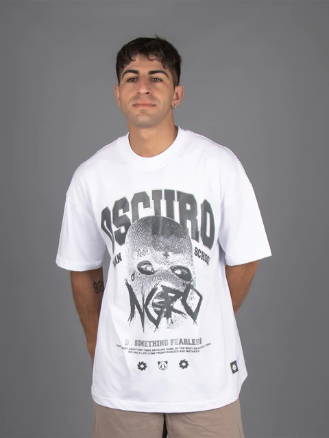 Remera Robbers White - comprar online