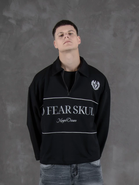 Buzo Polo Boxy Skull - comprar online