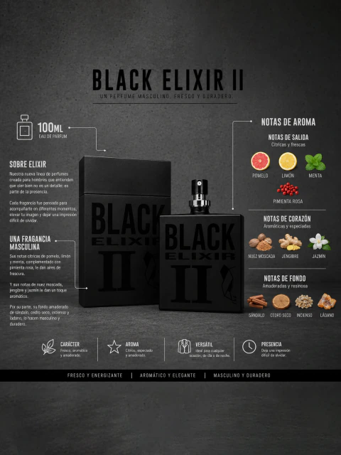 Perfume Black Elixir II - comprar online