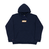 Hoodie Logo Navy/Orange