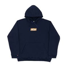 Hoodie Logo Navy/Orange