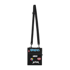 Patch Shoulder Bag Black