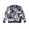 Sweater Jizzy White/Navy - comprar online