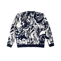 Imagem do Sweater Jizzy White/Navy