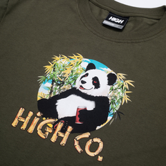Tee Panda Olive Green na internet