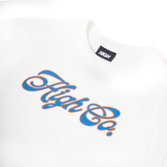 Tee Script White na internet