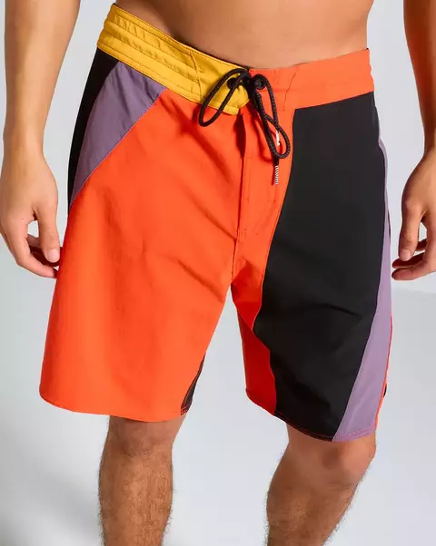 Boardshort Volcom Assymilation Liberator Bright Red - comprar online