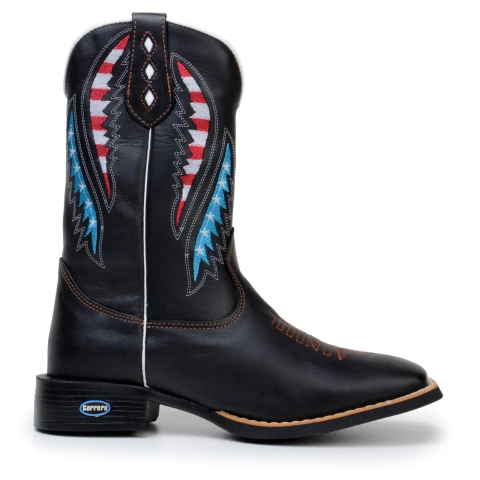 Bota Texana Masculina Arame Estados Unidos Couro Legitimo - comprar online