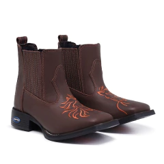 Bota Botina Feminina Cavalo Couro Legitimo na internet