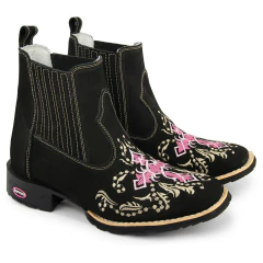 Bota Botina Feminina Cruz Rosa na internet