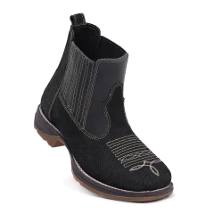 Bota Botina Couro Legitimo Jump - loja online