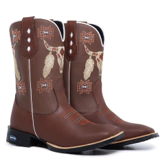 Bota Texana Infantil Boi Bege na internet