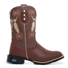 Bota Texana Infantil Boi Bege - comprar online