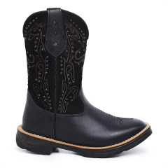 Bota Texana Feminina Laser Boi Carrero Couro Jump - comprar online