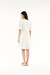 VESTIDO LAISE COM MANGA OFF WHITE na internet