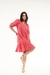 VESTIDO LAISE COM MANGA ROSA - LUÉHB