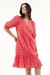 VESTIDO LAISE COM MANGA ROSA - loja online