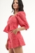 TOP LAISE COM MANGA ROSA - comprar online