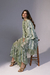 Kimono Estampa Garça Sálvia com Franja - LUÉHB