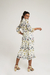 Vestido Midi Gola Estampado - comprar online