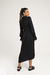 Vestido Midi Preto Dots - comprar online