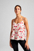 Regata Estampa Heart Creme