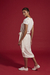 Saia Transpassada Off-White - comprar online
