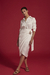 Saia Transpassada Off-White - loja online