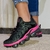 Vapor Mx Plus Feminino - Preto E Rosa - NF Shoes