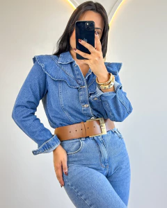 Jaqueta Jeans Taísa na internet