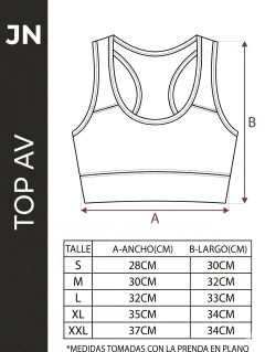 TOP AV CARAMELO - Jnsport.urban