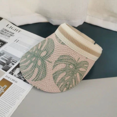 Imagem do Chapéu Viseira Aberta Estampa Coqueiro