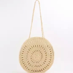 Conjunto Bolsa Redondo Crochê - comprar online