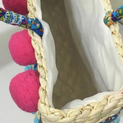 Bolsa Com Pompom - comprar online