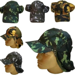 Boné Pescador Camuflado Com Saia na internet
