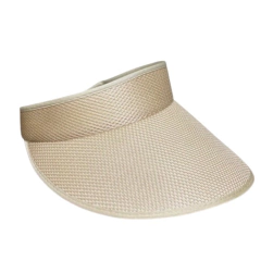 Viseira com elástico furadinha Aba larga