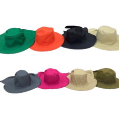 Chapéu Pescador Liso Com Saia