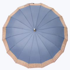 Imagem do Sombrinha Longa de Madeira Automática Barrada Onça - COD JB09